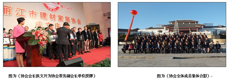 丽江市建材家居协会成立设50万元爱心专项基金
